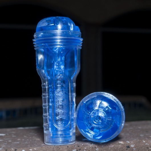 Мастурбатор Fleshlight Turbo - Trust Blue Ice - Fleshlight - в Ноябрьске купить с доставкой