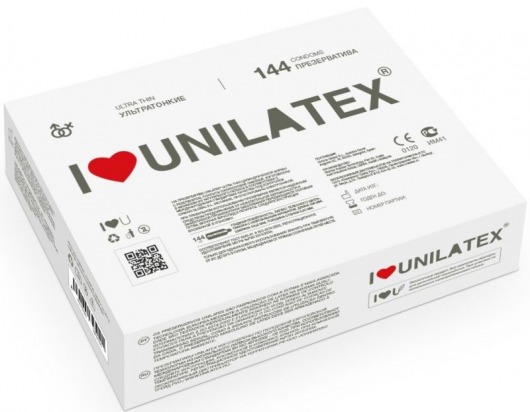 Ультратонкие презервативы Unilatex Ultra Thin - 144 шт. - Unilatex - купить с доставкой в Ноябрьске