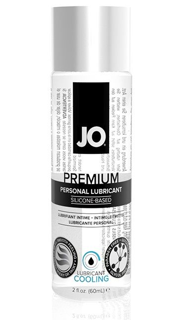 Охлаждающий лубрикант на силиконовой основе JO Personal Premium Lubricant Cooling - 60 мл. - System JO - купить с доставкой в Ноябрьске