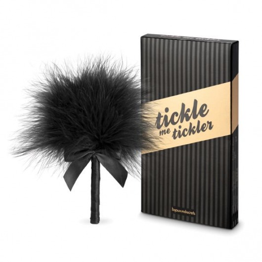 Пуховка для эротических игр Tickle Me Tickler - Bijoux Indiscrets - купить с доставкой в Ноябрьске