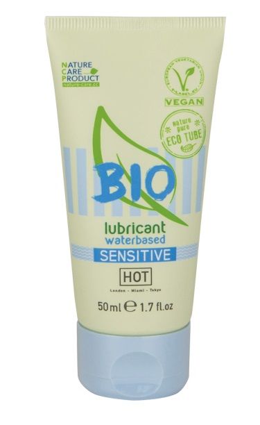 Органический лубрикант для чувствительной кожи Bio Sensitive - 50 мл. - HOT - купить с доставкой в Ноябрьске