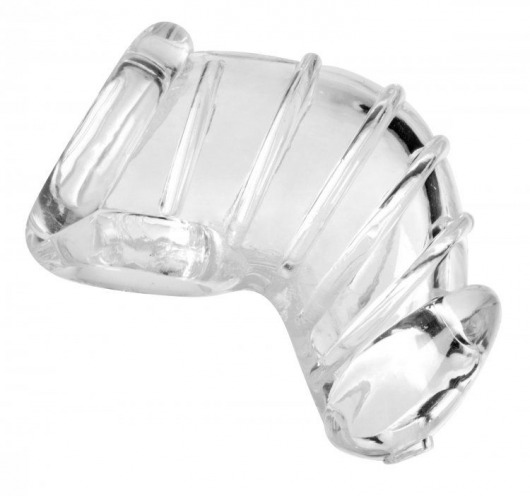 Насадка для ограничения эрекции Detained Soft Body Chastity Cage - XR Brands - купить с доставкой в Ноябрьске