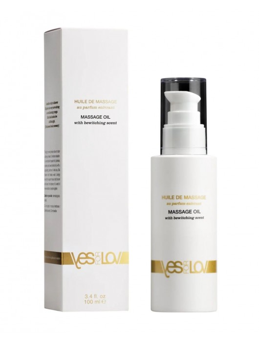 Массажное масло BEWITCHING MASSAGE OIL - 100 мл. - YESforLOV - купить с доставкой в Ноябрьске