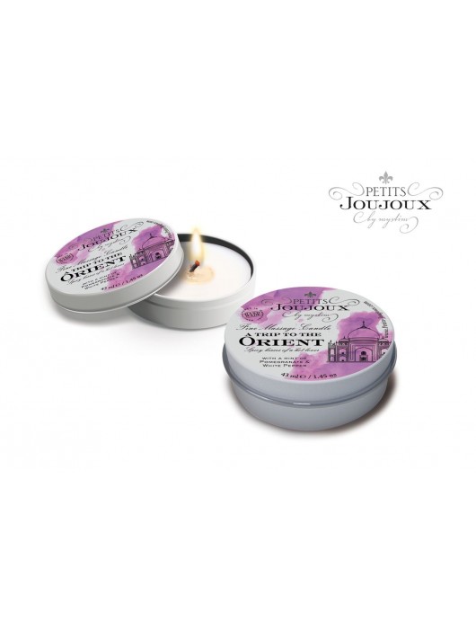 Массажная свеча Petits Joujoux Orient с ароматом граната и белого перца - 33 гр. - MyStim - купить с доставкой в Ноябрьске