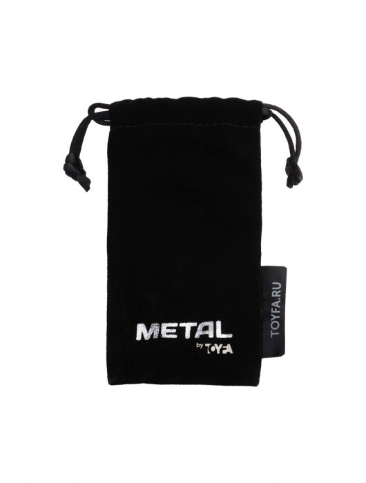 Серебристая анальная пробка с прозрачным кристаллом-сердцем - 8 см. - ToyFa - купить с доставкой в Ноябрьске