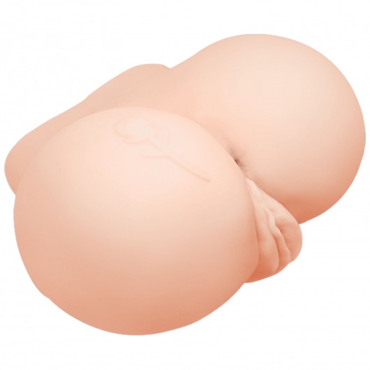 Вагина и анус с вибрацией CrazyBull Vagina and Ass - Baile - в Ноябрьске купить с доставкой