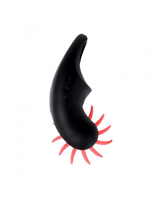 Чёрно-красное эрекционное виброкольцо Erotist - Erotist Adult Toys - в Ноябрьске купить с доставкой