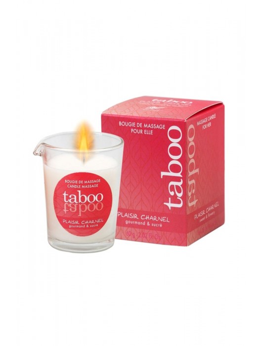 Массажное аромамасло с афродизиаками для женщин RUF Taboo Plaisir charnel - 60 гр. - RUF - купить с доставкой в Ноябрьске