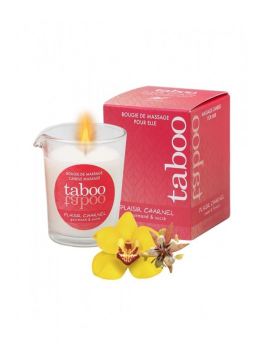 Массажное аромамасло с афродизиаками для женщин RUF Taboo Plaisir charnel - 60 гр. - RUF - купить с доставкой в Ноябрьске