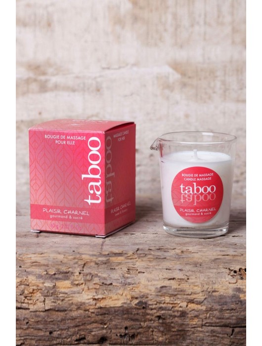 Массажное аромамасло с афродизиаками для женщин RUF Taboo Plaisir charnel - 60 гр. - RUF - купить с доставкой в Ноябрьске