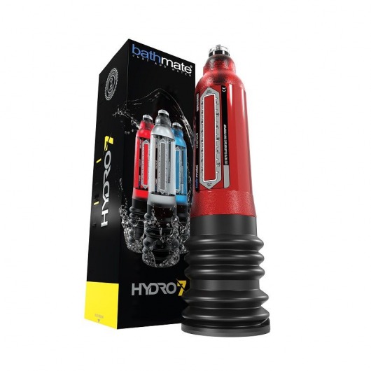 Красная гидропомпа HYDRO7 - Bathmate - в Ноябрьске купить с доставкой