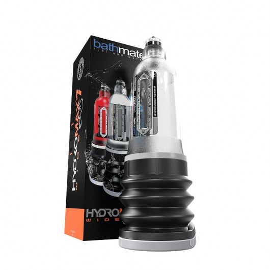 Прозрачная гидропомпа HydroMAX7 Wide Boy - Bathmate - в Ноябрьске купить с доставкой