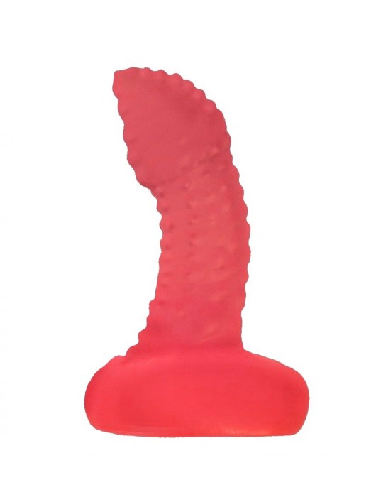 Розовый анальный фаллоимитатор для стимуляции простаты - 7,1 см. - LOVETOY (А-Полимер) - в Ноябрьске купить с доставкой