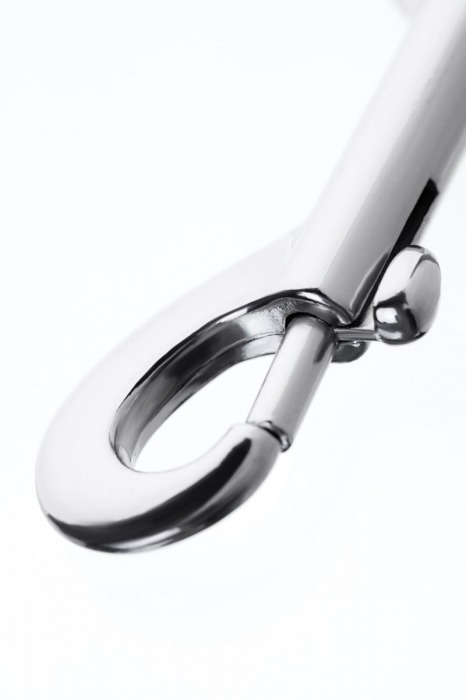 Серебристый двухсторонний карабин TOYFA Metal - ToyFa - купить с доставкой в Ноябрьске