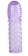 Насадка гелевая фиолетовая с точками, шипами и наплывами - 13,5 см. - Toyfa Basic - в Ноябрьске купить с доставкой