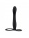 Черная насадка на пенис для двойной стимуляции Mojo BlackJack - 15 см. - Seven Creations - в Ноябрьске купить с доставкой