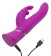 Лиловый вибратор Curve Thrusting Rechargeable Rabbit Vibrator - 24,1 см. - Happy Rabbit купить в Ноябрьске с доставкой в Orgasmix.ru Лиловый вибратор Curve Thrusting Rechargeable Rabbit Vibrator - 24,1 см. - Happy Rabbit