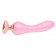 Розовый вибростимулятор SANYA - 18,5 см. - Shunga купить в Ноябрьске с доставкой в Orgasmix.ru Розовый вибростимулятор SANYA - 18,5 см. - Shunga