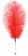 Красное страусовое пёрышко - ToyFa - купить с доставкой в Ноябрьске