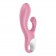 Розовый вибратор-кролик с расширением Air Pump Bunny 2 - 20,4 см. - Satisfyer купить в Ноябрьске с доставкой в Orgasmix.ru Розовый вибратор-кролик с расширением Air Pump Bunny 2 - 20,4 см. - Satisfyer