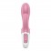 Розовый вибратор-кролик с расширением Air Pump Bunny 2 - 20,4 см. - Satisfyer купить в Ноябрьске с доставкой в Orgasmix.ru Розовый вибратор-кролик с расширением Air Pump Bunny 2 - 20,4 см. - Satisfyer