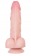 Телесный реалистичный фаллоимитатор My Dainty - 20,5 см. - ToyFa купить с доставкой в интернет-магазине Orgasmix в Ноябрьске Телесный реалистичный фаллоимитатор My Dainty - 20,5 см. - ToyFa