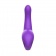 Фиолетовый вибратор для G-стимуляции - I-MOON