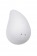 Белый вибромассажер в форме капли Dew Drop - Satisfyer