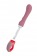 Розовый вибратор для G-стимуляции Rose - 19 см. - ToyFa купить в Ноябрьске с доставкой в Orgasmix.ru Розовый вибратор для G-стимуляции Rose - 19 см. - ToyFa