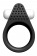 Чёрное эрекционное кольцо LIT-UP SILICONE STIMU RING 1 BLACK - Dream Toys - в Ноябрьске купить с доставкой Чёрное эрекционное кольцо LIT-UP SILICONE STIMU RING 1 BLACK - Dream Toys - в Ноябрьске купить с доставкой