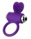Фиолетовое виброкольцо с ресничками JOS PERY - JOS - в Ноябрьске купить с доставкой