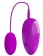 Лиловое виброяйцо с удобным пультом управления вибрацией - Baile в Ноябрьске Лиловое виброяйцо с удобным пультом управления вибрацией - Baile